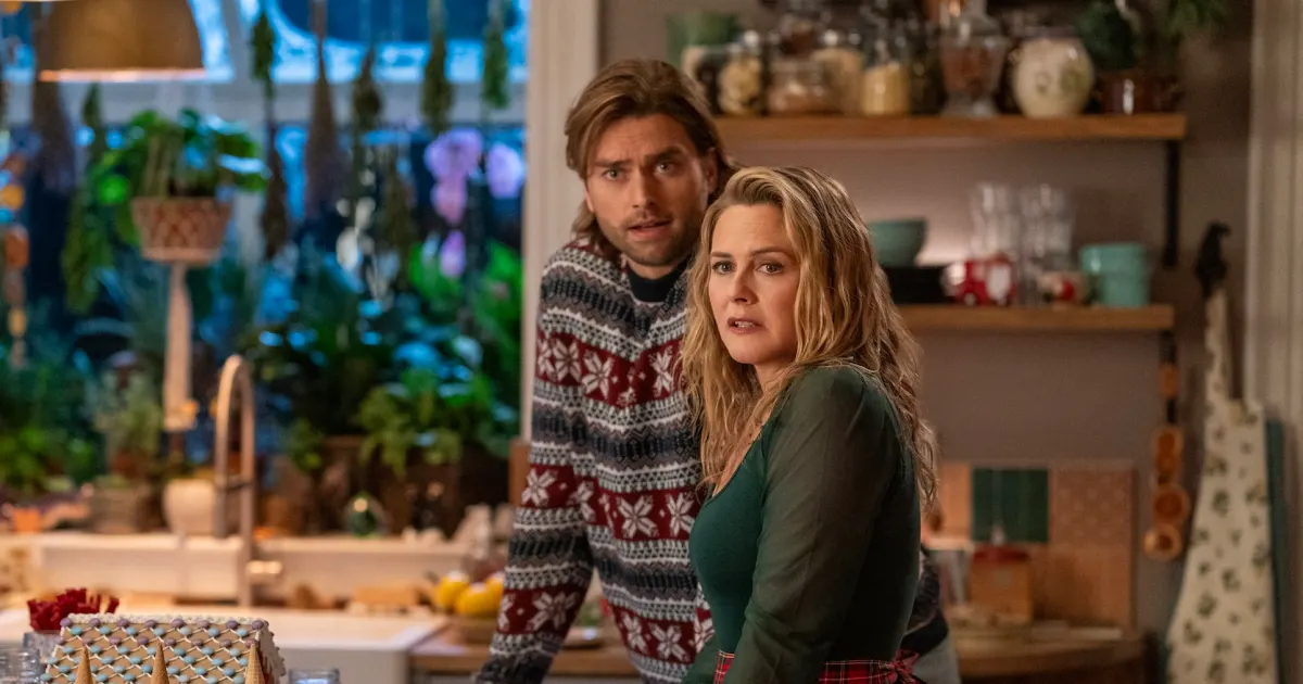 Pierson Fode Talks Stripping for Alicia Silverstone in New Holiday Film
