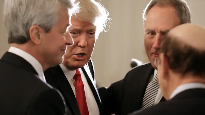 Trump To Strengthen Wall Street Ties With Private Dinner At White House Tonight