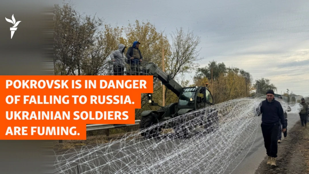 Pokrovsk Is In Danger Of Falling To Russia. Ukrainian Soldiers Are Fuming.