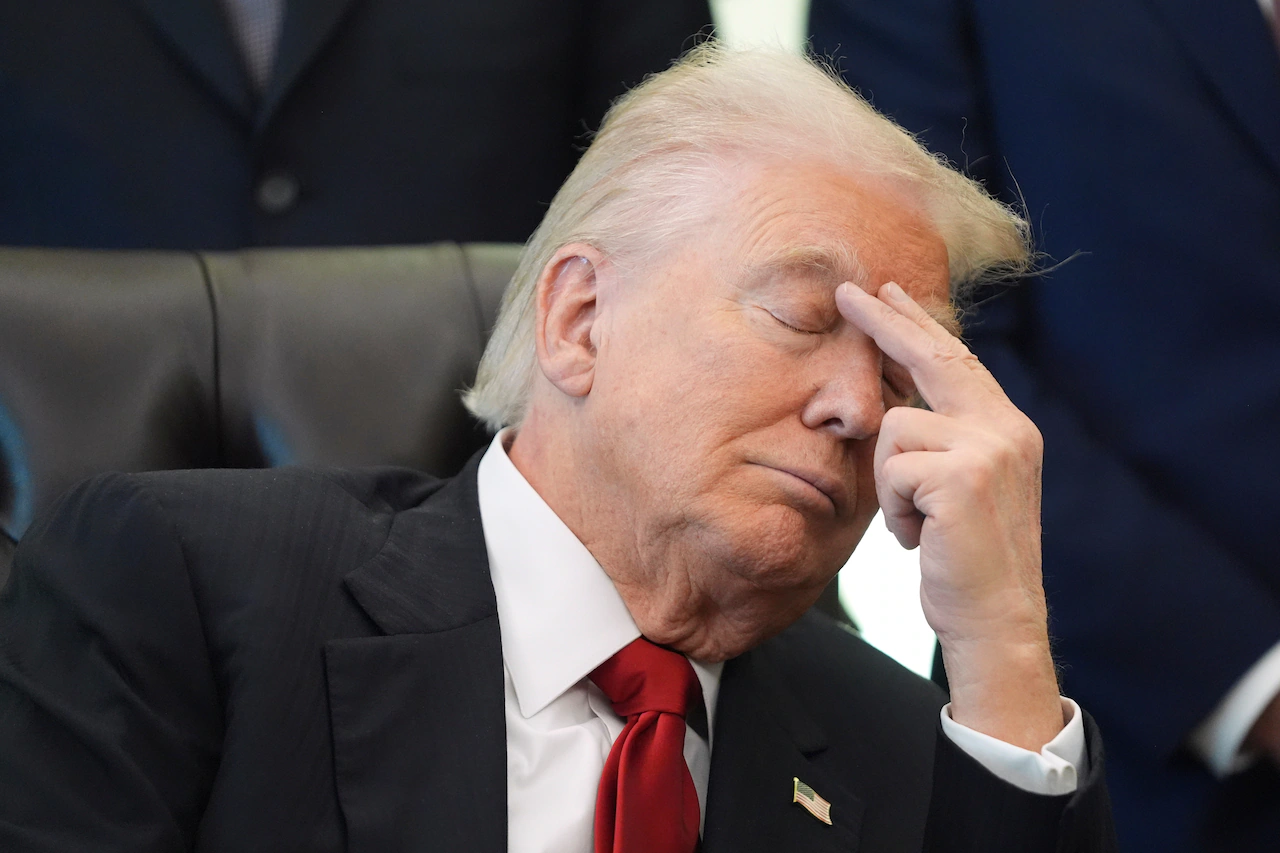 Trump is facing a plummet in approval - driven by an unlikely group: New poll