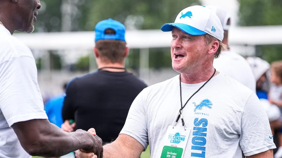 Gruden: Patriots have ‘one hell of a young quarterback' in Drake Maye