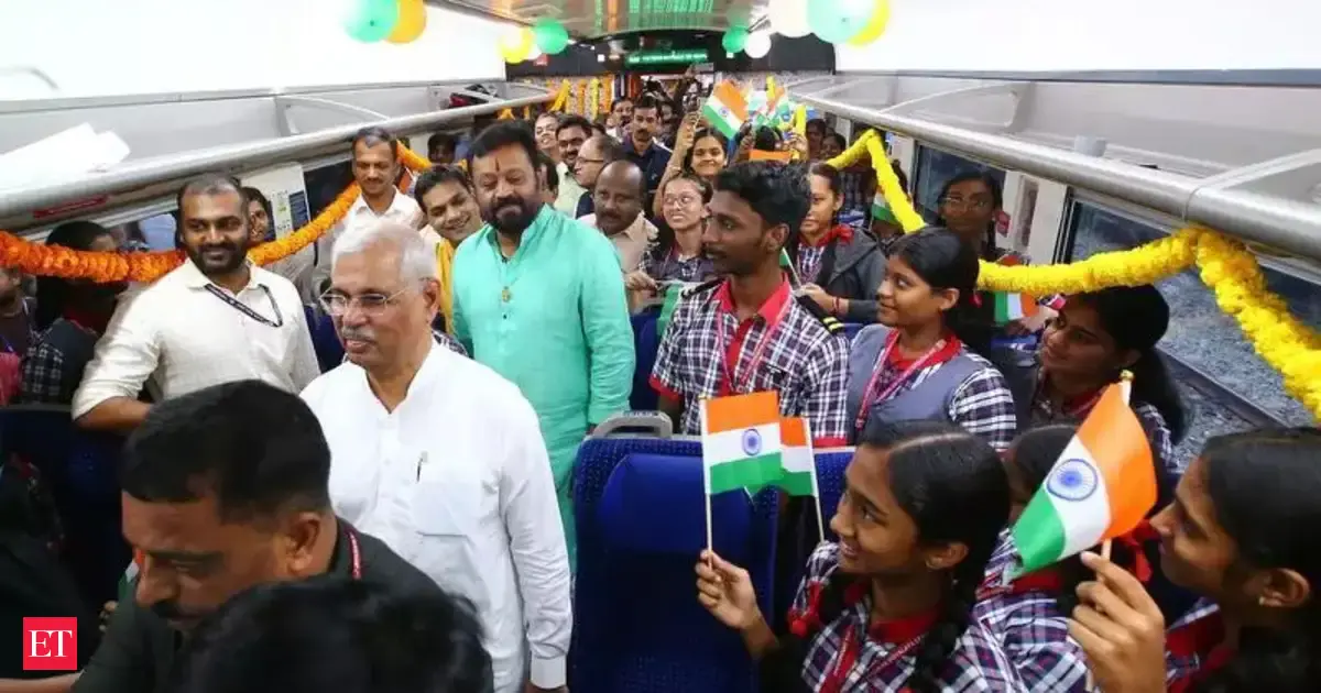 Kerala govt orders probe into children singing RSS song onboard newly inaugurated Vande Bharat