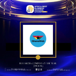 GhanaWeb named Best Media Company (Digital) at Africa Best Business Awards